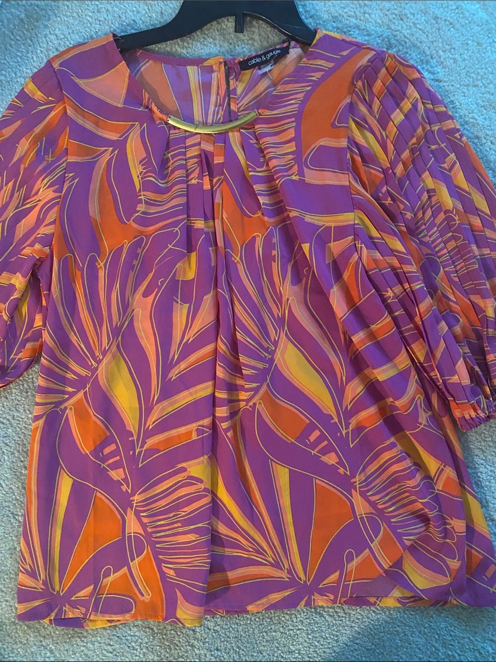 Cable & Gauge NWT size medium bundle of 2 tops - Picture 7 of 9